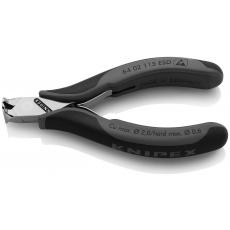 64 12 115 ESD KNIPEX Elektronik-Vornschneider ESD 115 mm mit Mehrkomponenten-Hüllen spiegelpoliert